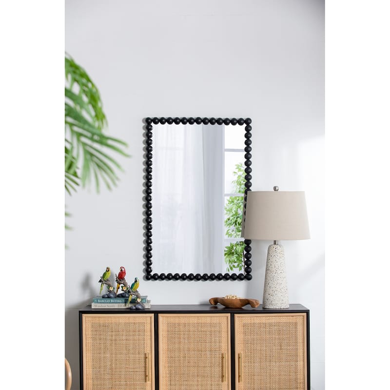 24" x 36" Rectangle Black Mirror