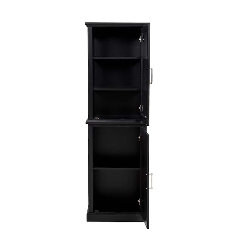 Serenity Tall Cabinet Black