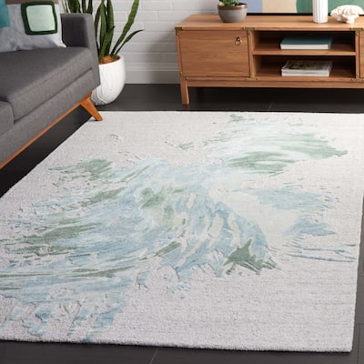 SAFAVIEH Handmade Fifth Avenue Anneros Mid-Century Modern Wool Rug