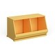preview thumbnail 77 of 160, Riley Modular Stacking Storage Bins by iNSPIRE Q Junior 2 Boxes - Yellow