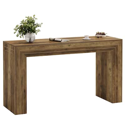 63-Inch Counter Height Bar Table, Home Bar Height Pub Table