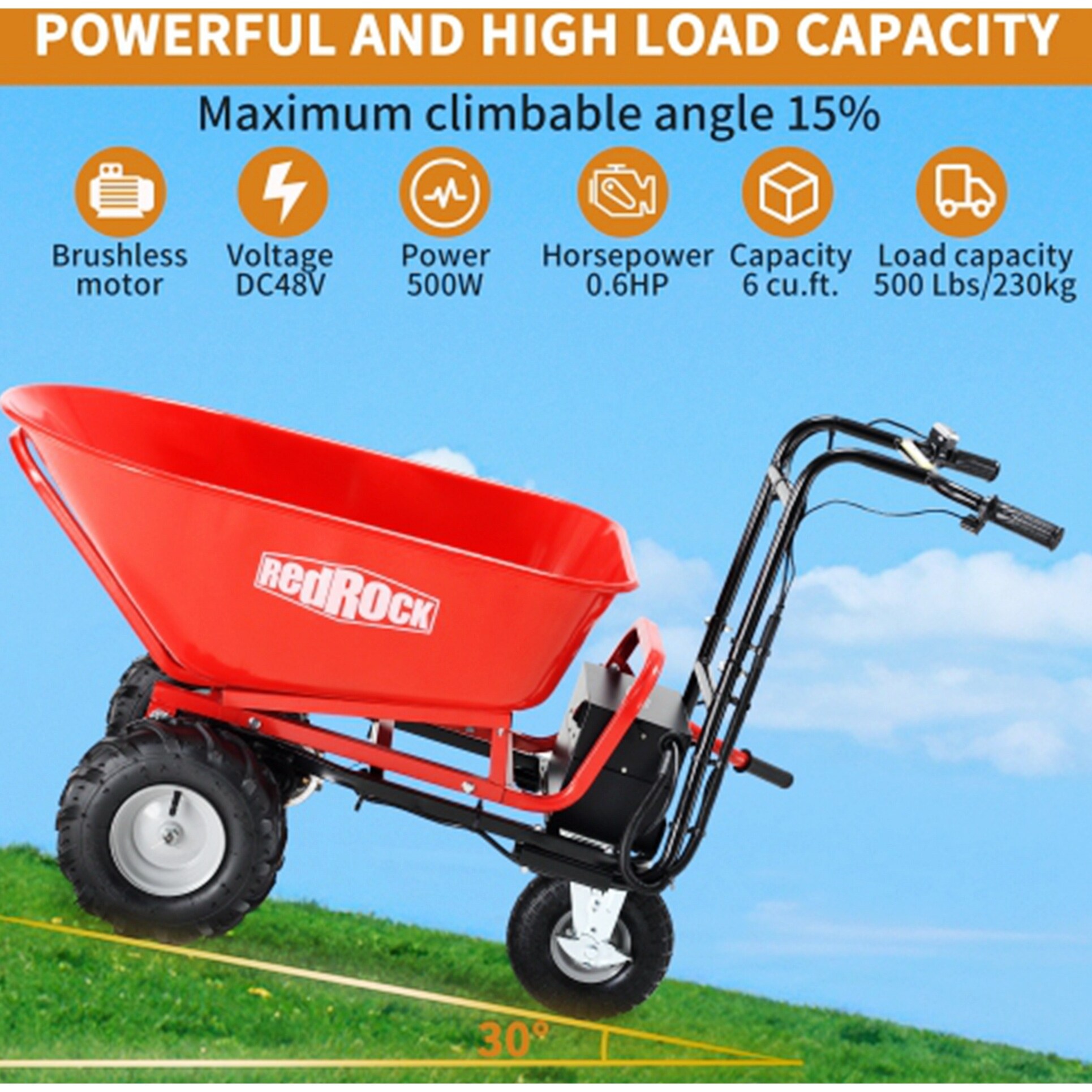 Utility wheelbarrow online