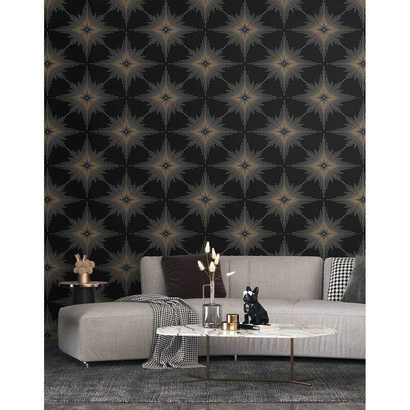 Seabrook Designs North Star Non-Woven Unpasted Wallpaper