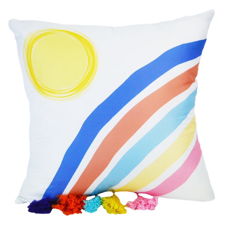 Smoothie Rainbow Decorative Pillow from Your Lifestyle by Donna Sharp