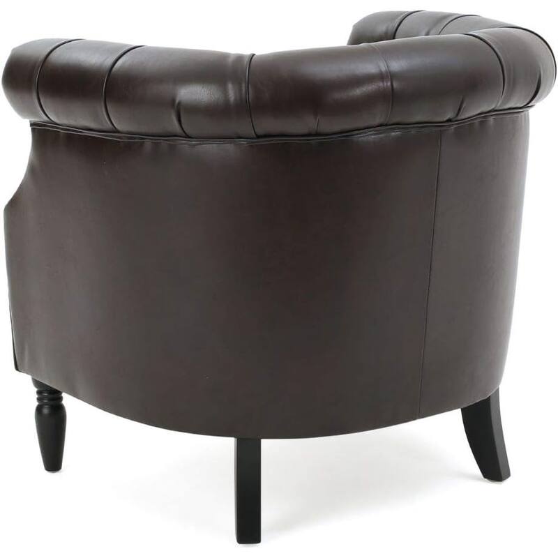 Brown Side Chair Club Chair Leisure Chair Reception Chair Vanity Chair Arm Chair Leather Chair