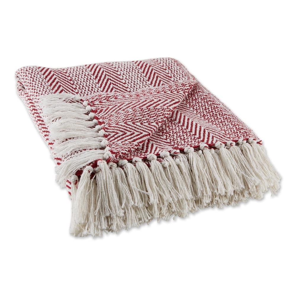 DII Slub Stripe Decorative Throw