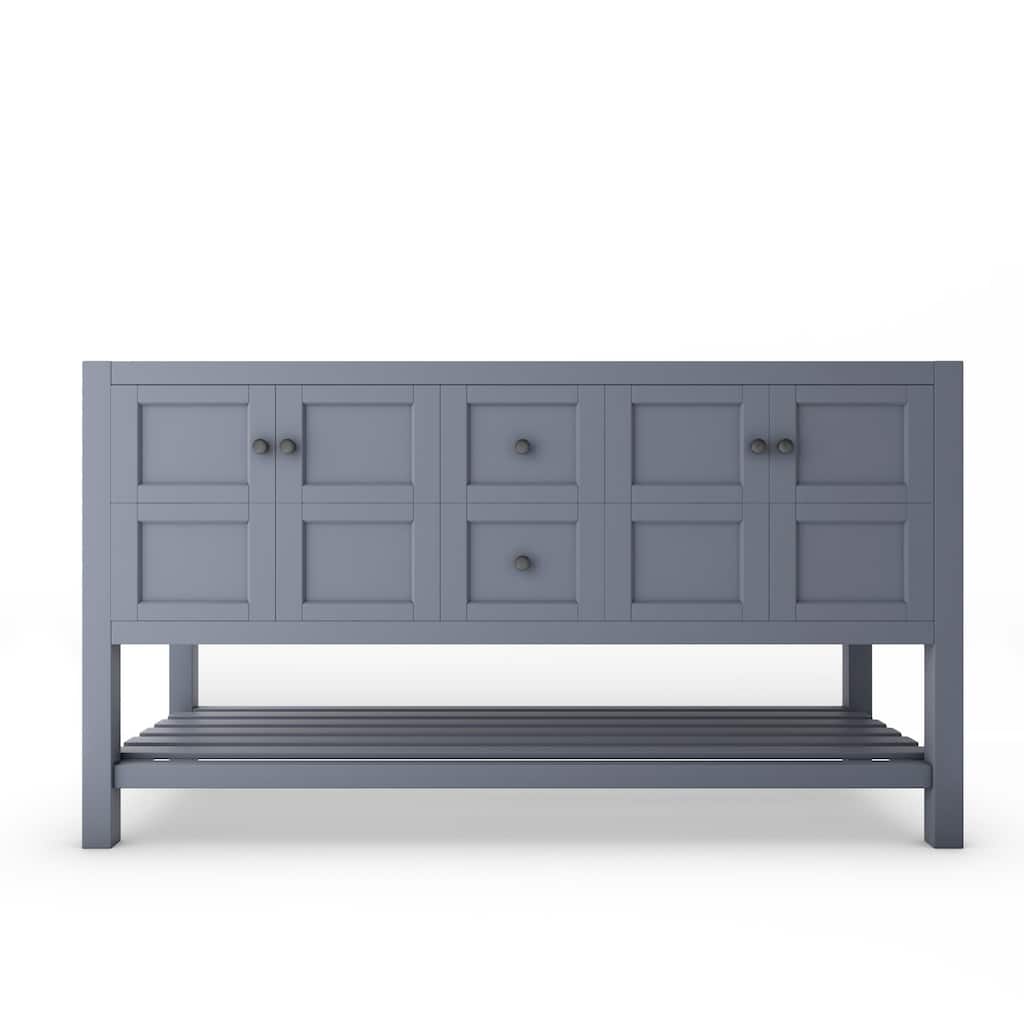 Alicia 60" Vanity (Base Only)