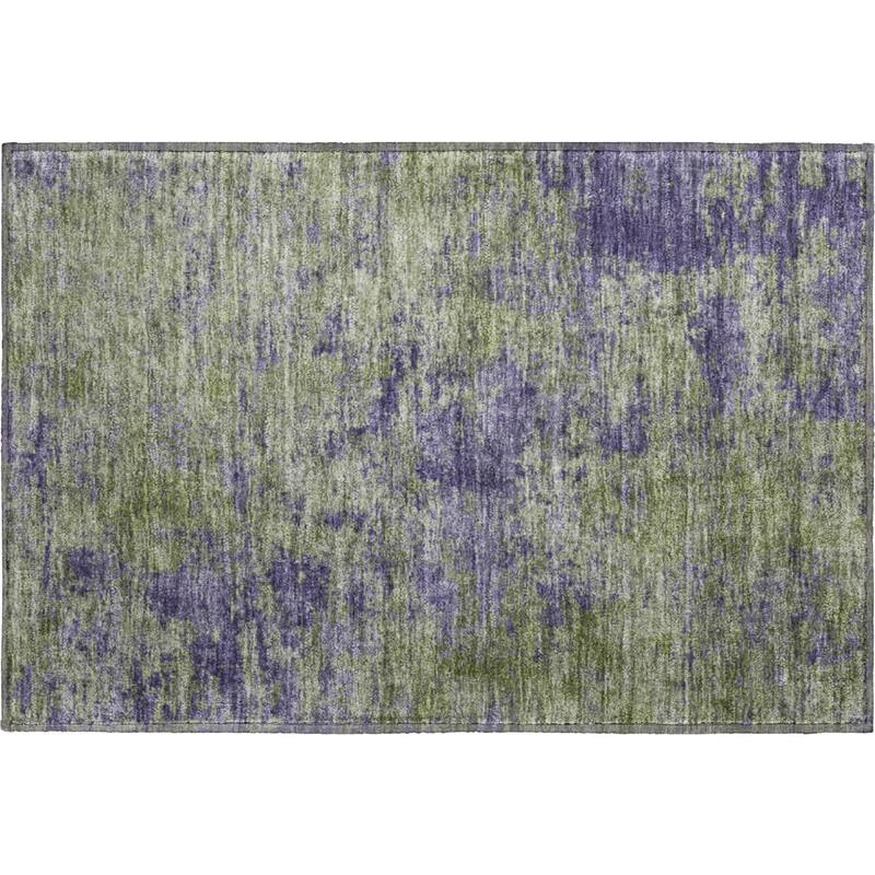 Premium Washable Super Soft Solid Ombre Mayfield Rug