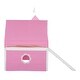 preview thumbnail 9 of 7, Pink Pine Wood Castle-Inspired Bunk Bed with Slide