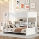 preview thumbnail 11 of 30, Multi-functional Solid Wood Bunk Bed by Harper & Bright Designs
