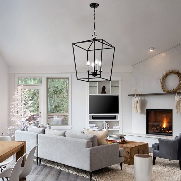 Lantern style chandelier top