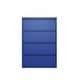 preview thumbnail 10 of 9, Hirsh 36-in Wide HL10000 Series 4 Drawer Lateral File Cabinet, White