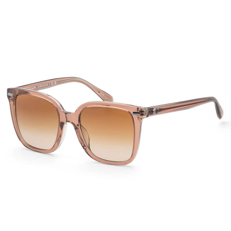 Coach Women's 54mm Brown Sunglasses