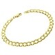 preview thumbnail 1 of 1, 10K Yellow Gold 7MM Solid Cuban Curb Link Bracelet Chain 8.5", Gold Bracelet for Men & Women, 100% Real 10K Gold