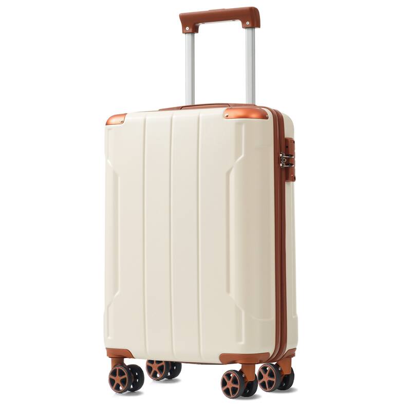 6-Piece, Modern Expandable Lightweight Luggage with 2 Wheels Telescopic Handle and TSA Lock, for Boarding Travel
