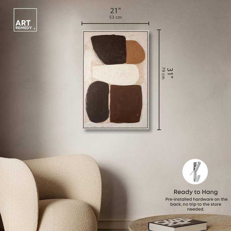 Asymmetrical Balance I Canvas by Art Remedy