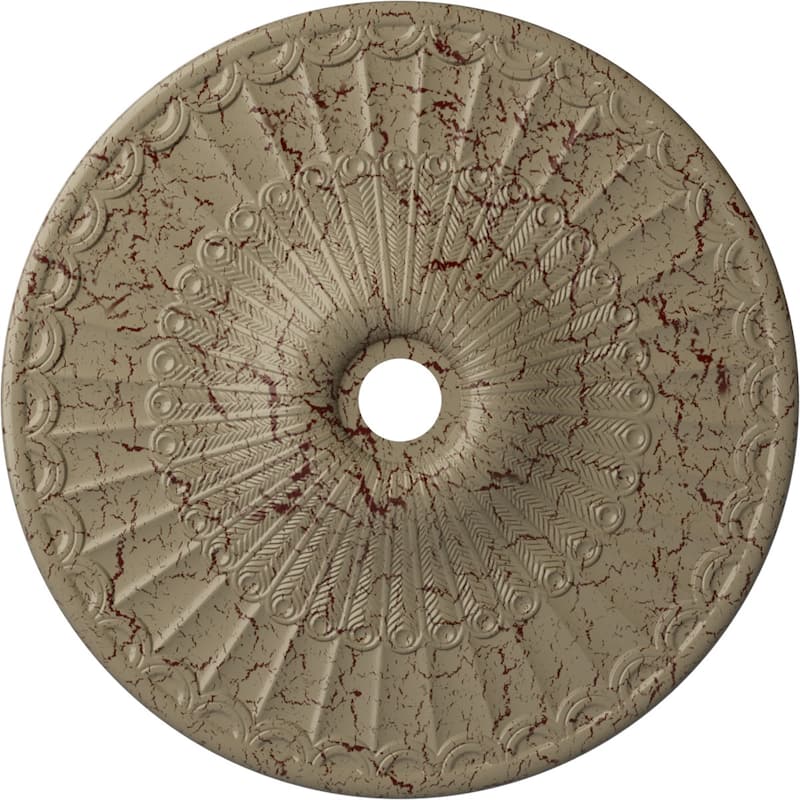 36 5/8"OD x 3 5/8"ID x 2 3/8"P Galveston Ceiling Medallion