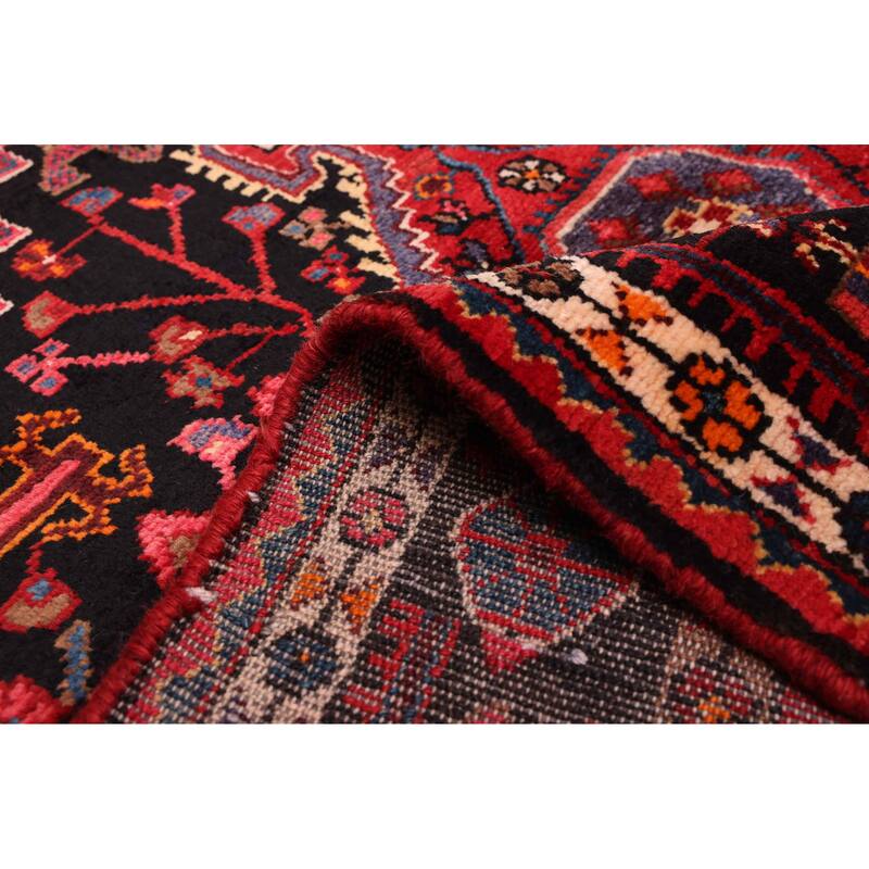 ECARPETGALLERY Hand-knotted Anadol Red Wool Rug - 4'5 x 6'3