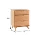 preview thumbnail 6 of 82, Walker Edison Mid-Century Solid Pine 3-Drawer Storage Chest