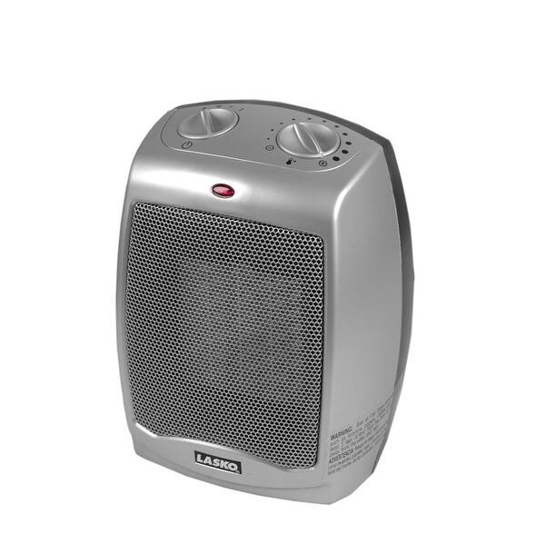 Shop Lasko Ceramic Heater With Adjustable Thermostat Model 754200 Overstock 17241125