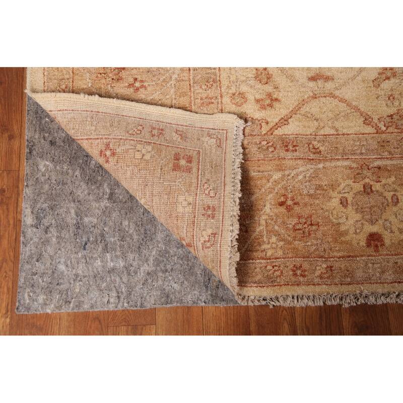 Peshawar Oriental Area Rug Hand-Knotted Wool Carpet - 6'0"x 9'2"