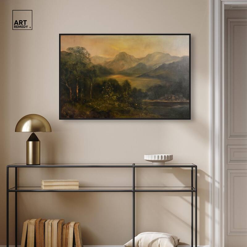 Highland Hues Canvas by Art Remedy