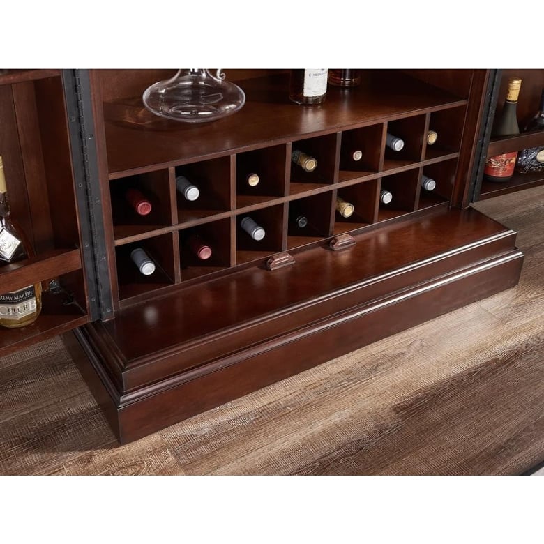 The Ashton Home Bar and Wine Cabinet