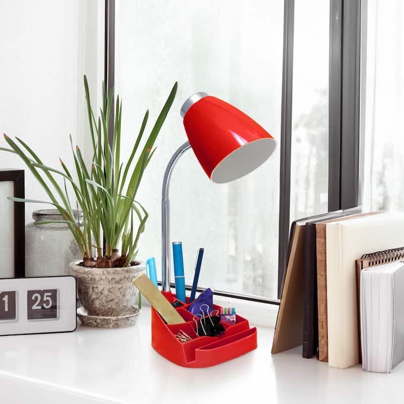 Creekwood Home 18.5" Flexible Gooseneck Organizer Desk Lamp - 18.5