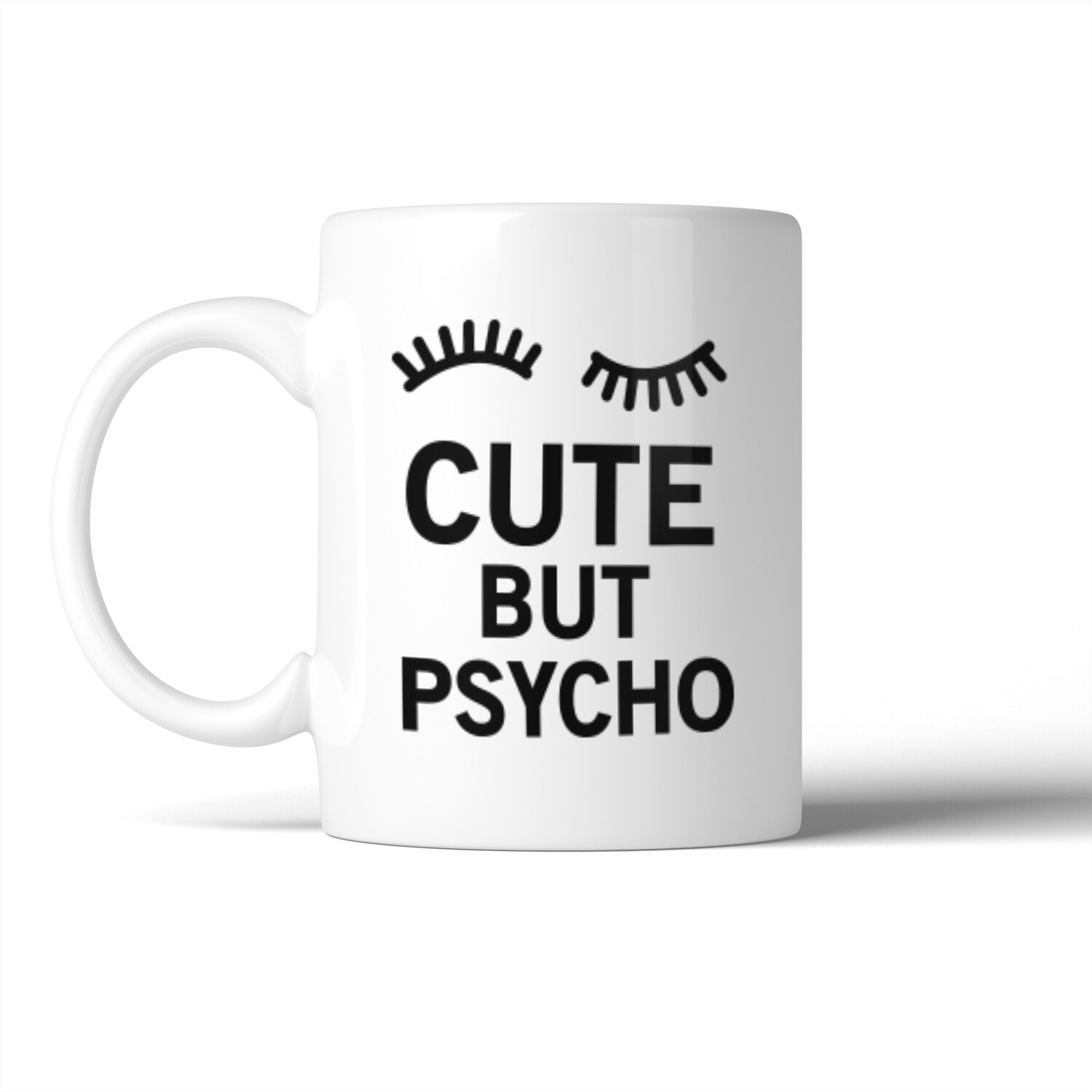 Shop Cute But Psycho Mug Ceramic Coffee Mugs Gift For Christmas