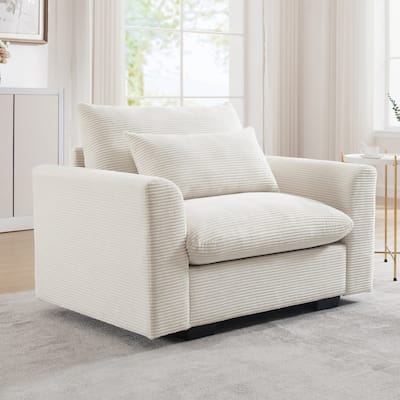 Ergonomic Flexible Combination Single Sofa Set w/Waist Pillow