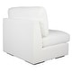preview thumbnail 4 of 4, Uttermost Refuge Armless Arctic White Sofa - 30"Hx 40"Wx 37.5 "D