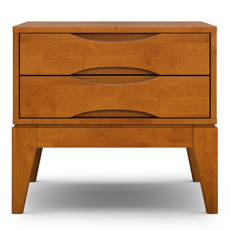 WYNDENHALL Pearson SOLID HARDWOOD 22 inch Wide Square End Side Table - 22 W x 22 D x 20 H