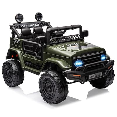 12V Kids 2-Seater Ride On Truck Car Electric Vehicles with Parent Remote