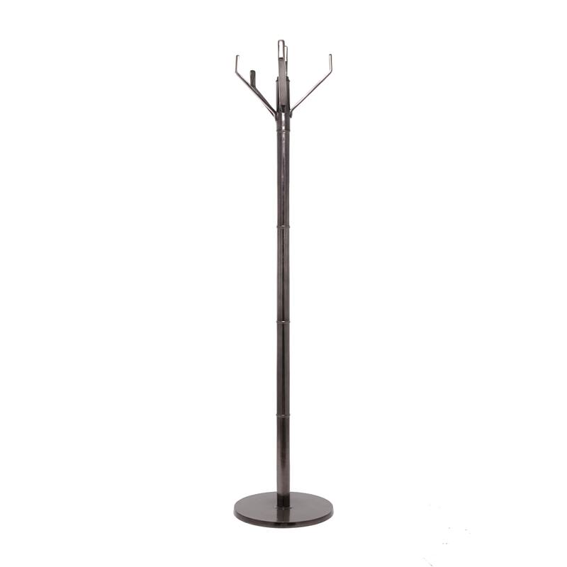 Aluminum Metal Coat Rack - Gold, Silver or Black - Roche River Decor - Black