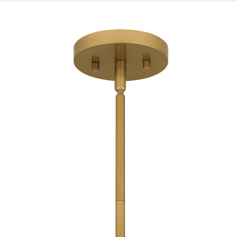 Spiral 3-Light Light Gold Pendant Light