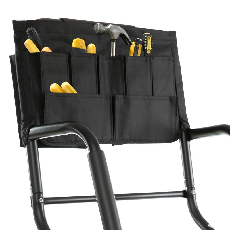 3-Step Folding Ladder with Handrails