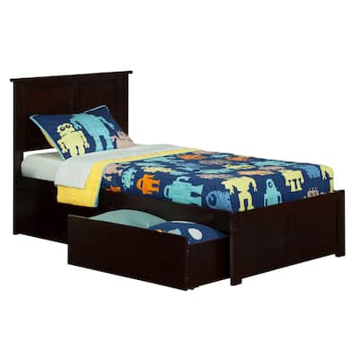 Platform Bed with Drawers - Modern Storage Bed Frame & Turbo Charger