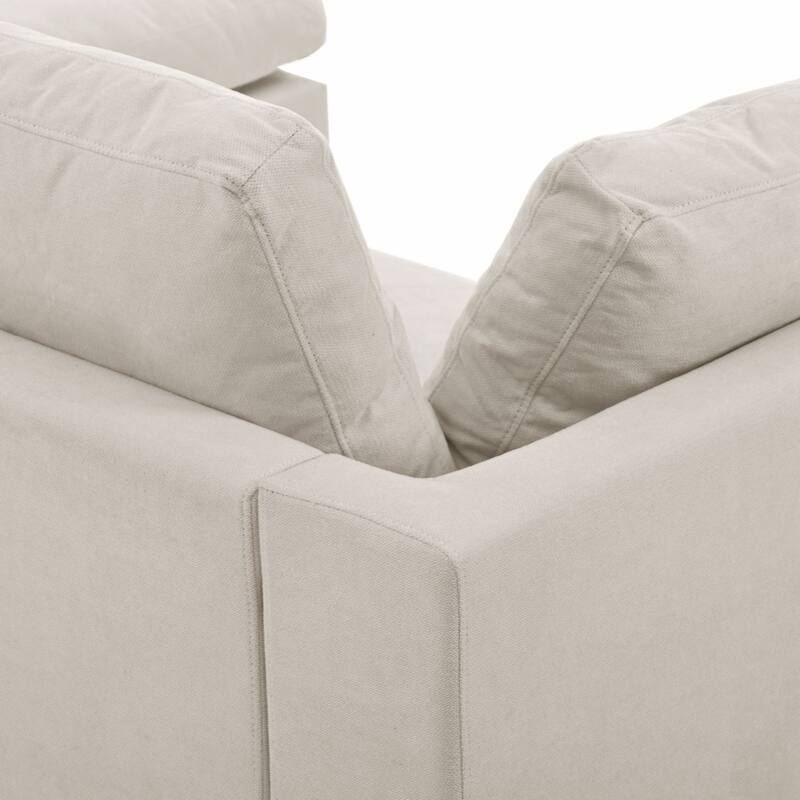 Upholstery Convertible Sectional Sofa, L Shaped Couch with Reversible Chaise