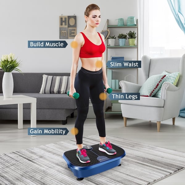 Goplus Mini Vibration Plate FitnessundefinedExercise Machineundefinedwith - Bed Bath & Beyond - 35046917 Goplus Mini Vibration Plate FitnessundefinedExercise Machineundefinedwith - Bed Bath & Beyond - 35046917
