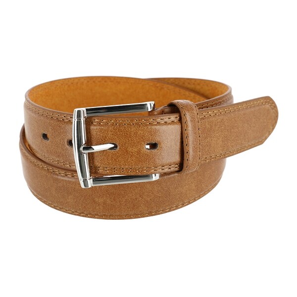 CTM Men's Basic Belt - Gray Large