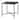 Cloe Side Table Black