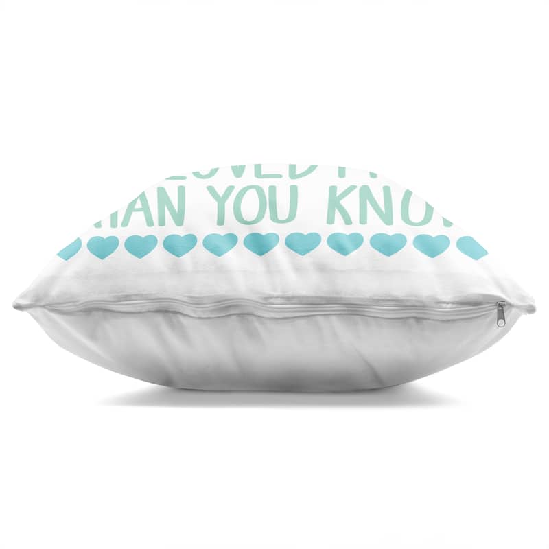 Stupell Rainbow Confidence Phrases Decorative Printed Throw Pillow Design by Sweet Melody Designs