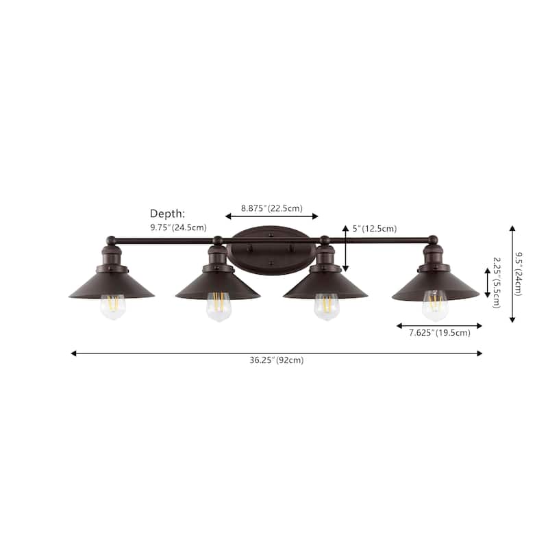 Florence Metal Shade Sconce, by JONATHAN Y