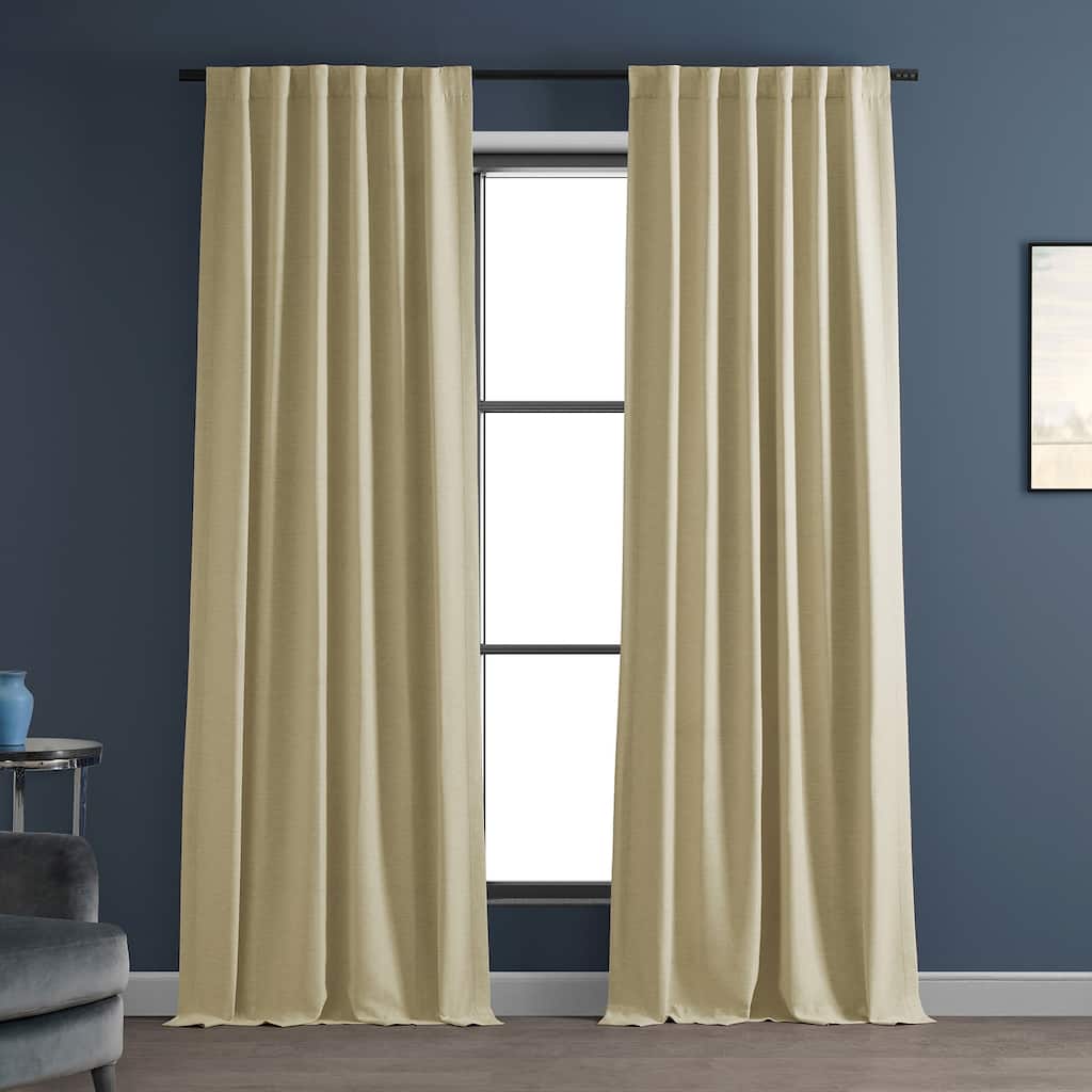 Exclusive Fabrics Candlelight Bellino Room Darkening Curtain (1 Panel)