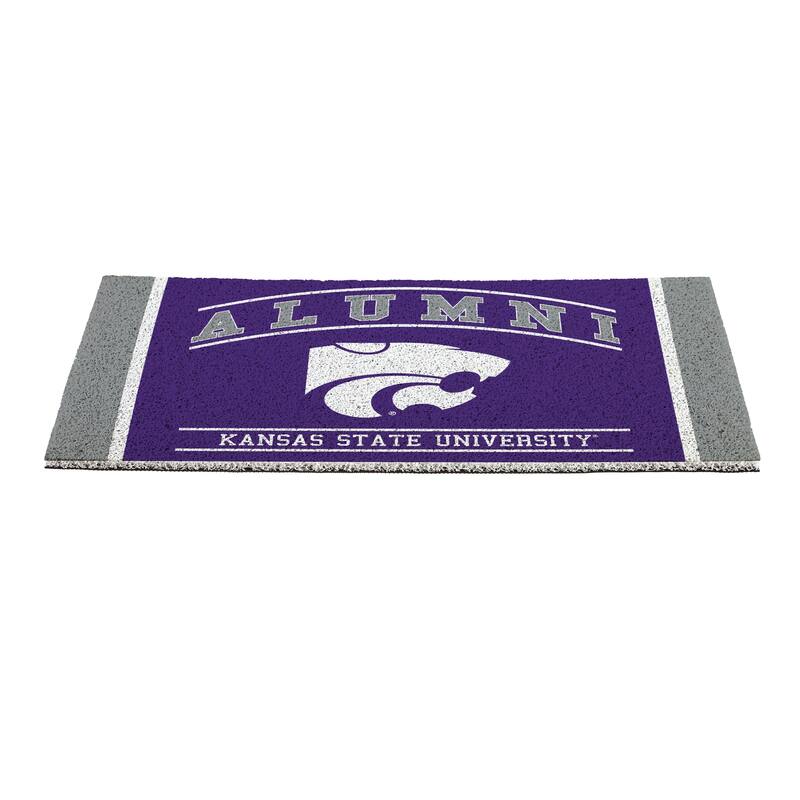 28 in. x 16 in. Kansas State University Alumni Full Color PVC Door Mat