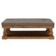preview thumbnail 15 of 24, Knightsbridge Linen Baluster Coffee Table Ottoman by iNSPIRE Q Artisan