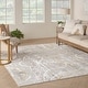 preview thumbnail 12 of 12, Nourison Glam Indoor Cream/Ivory Abstract Area Rug