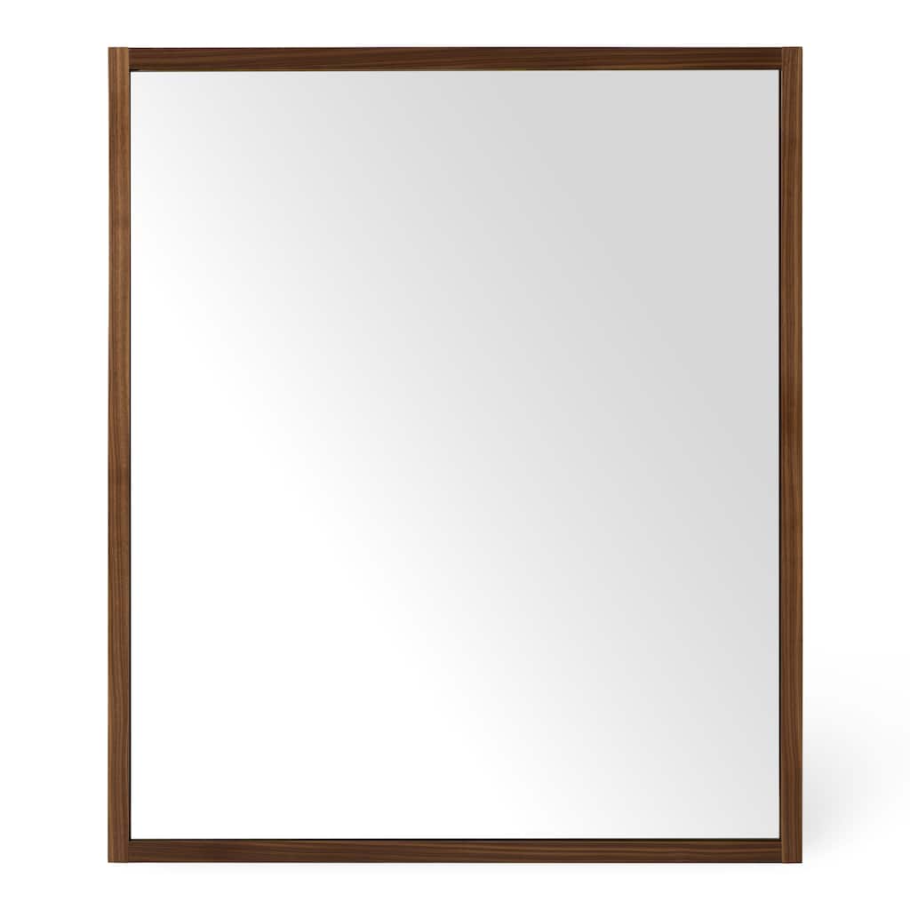 Nova Domus Berlin Modern Walnut Mirror - Brown
