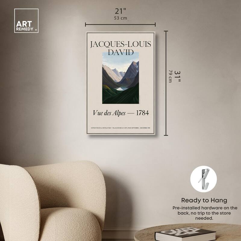 Mountains of 1784 Canvas by Art Remedy