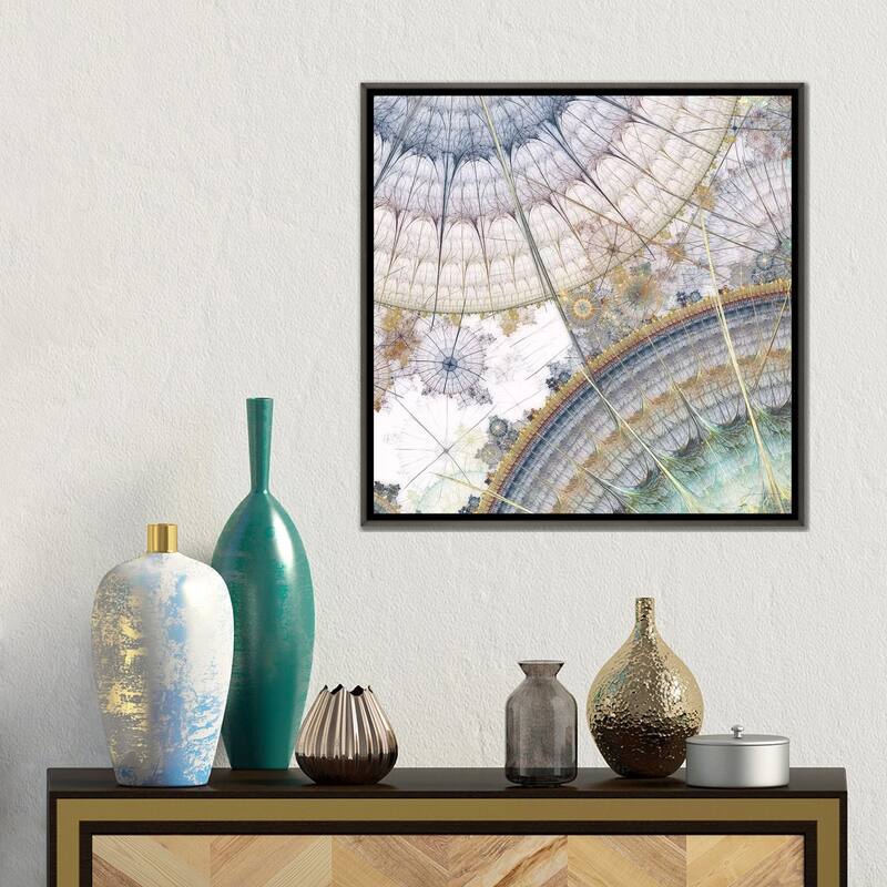 iCanvas "Clockworks I" by James Burghardt Framed